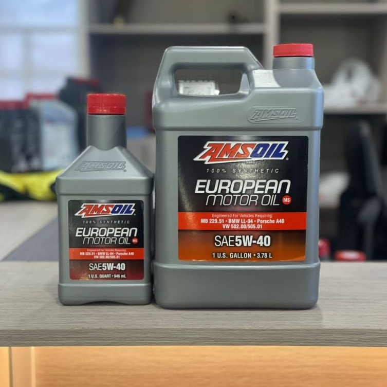 AMSOIL 5W-40 FS 100% Synthetic European Engine Oil - 3.78L