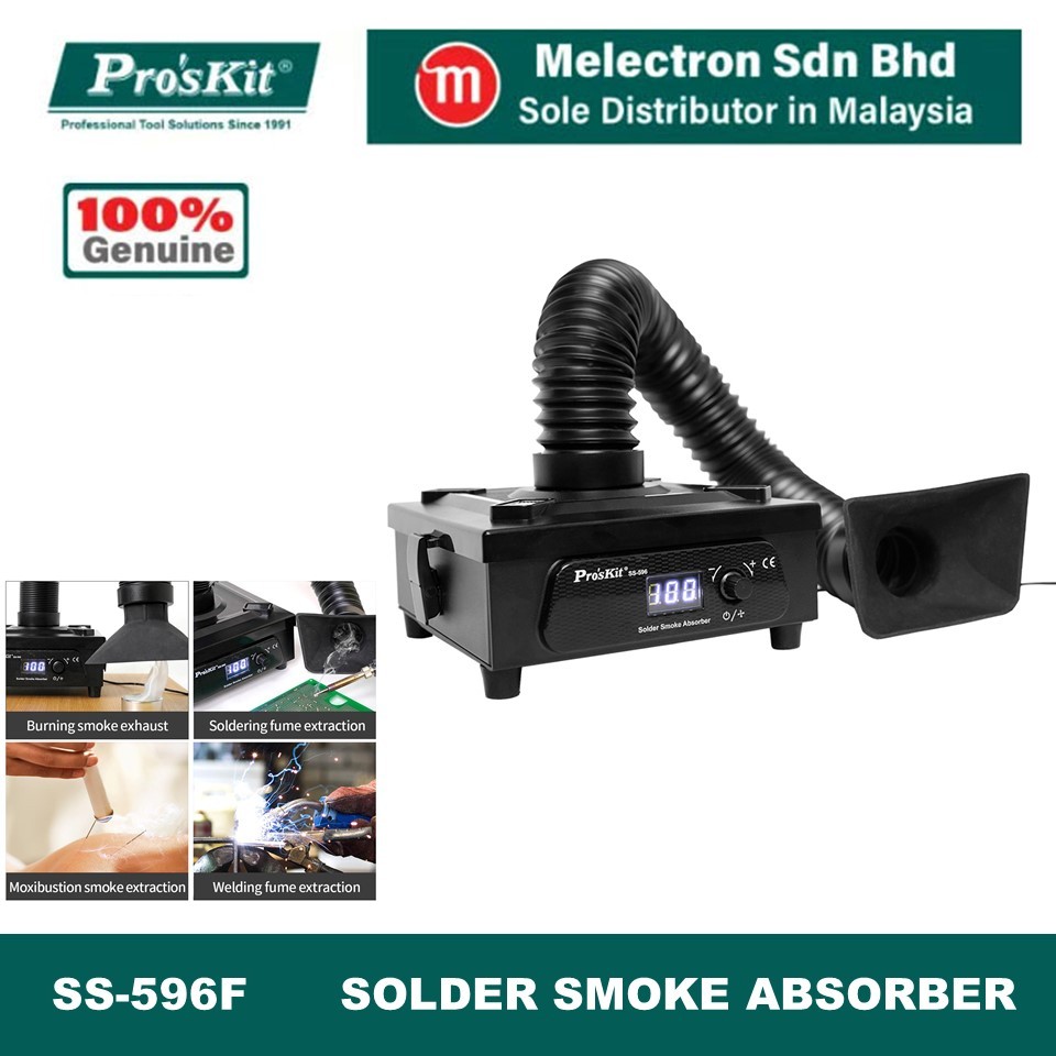 Pro'sKit SS-596F Solder Smoke Absorber | Shopee Malaysia