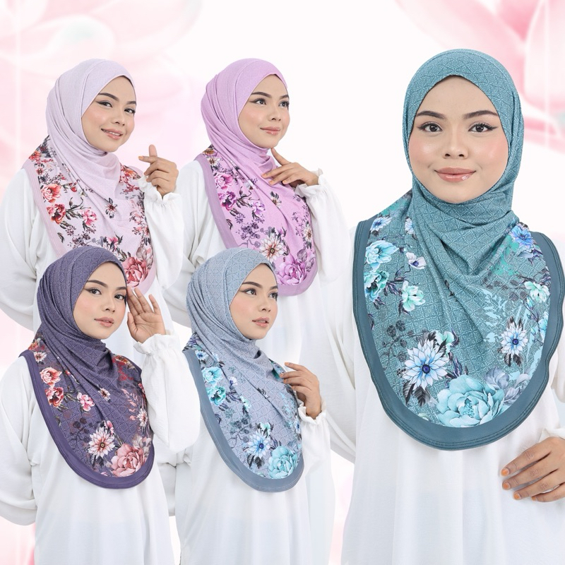 NEW ARRIVALS TUDUNG SARUNG TWIST HUMAIRA KAIN MOSCREPE CORAK DIGITAL ...