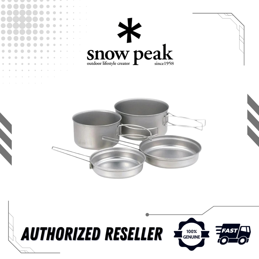 Snow Peak Titanium Personal Cookerset (Original) | Shopee Malaysia