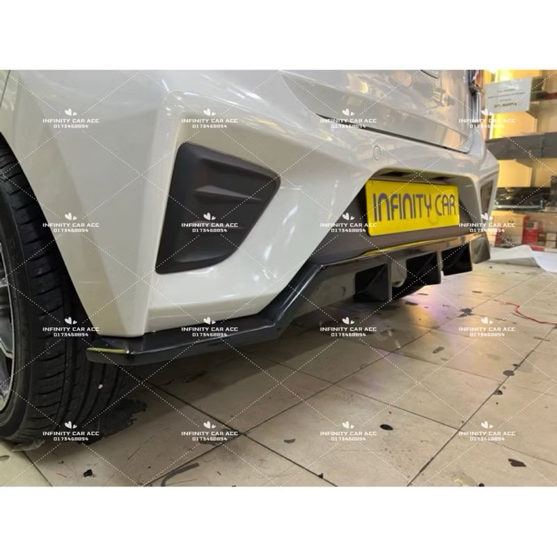 Perodua Axia Rahmah 2023 / Axia 2020-2021 Rear Diffuser Lip Glossy ...