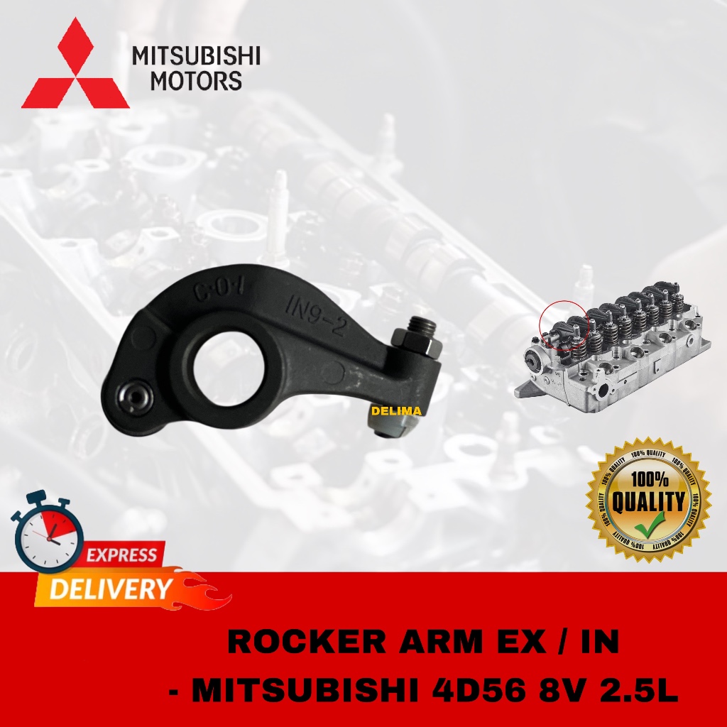 Mitsubishi Pajero Storm 4D56 2.5L Valve Rocker Arm EX Exhaust / IN ...