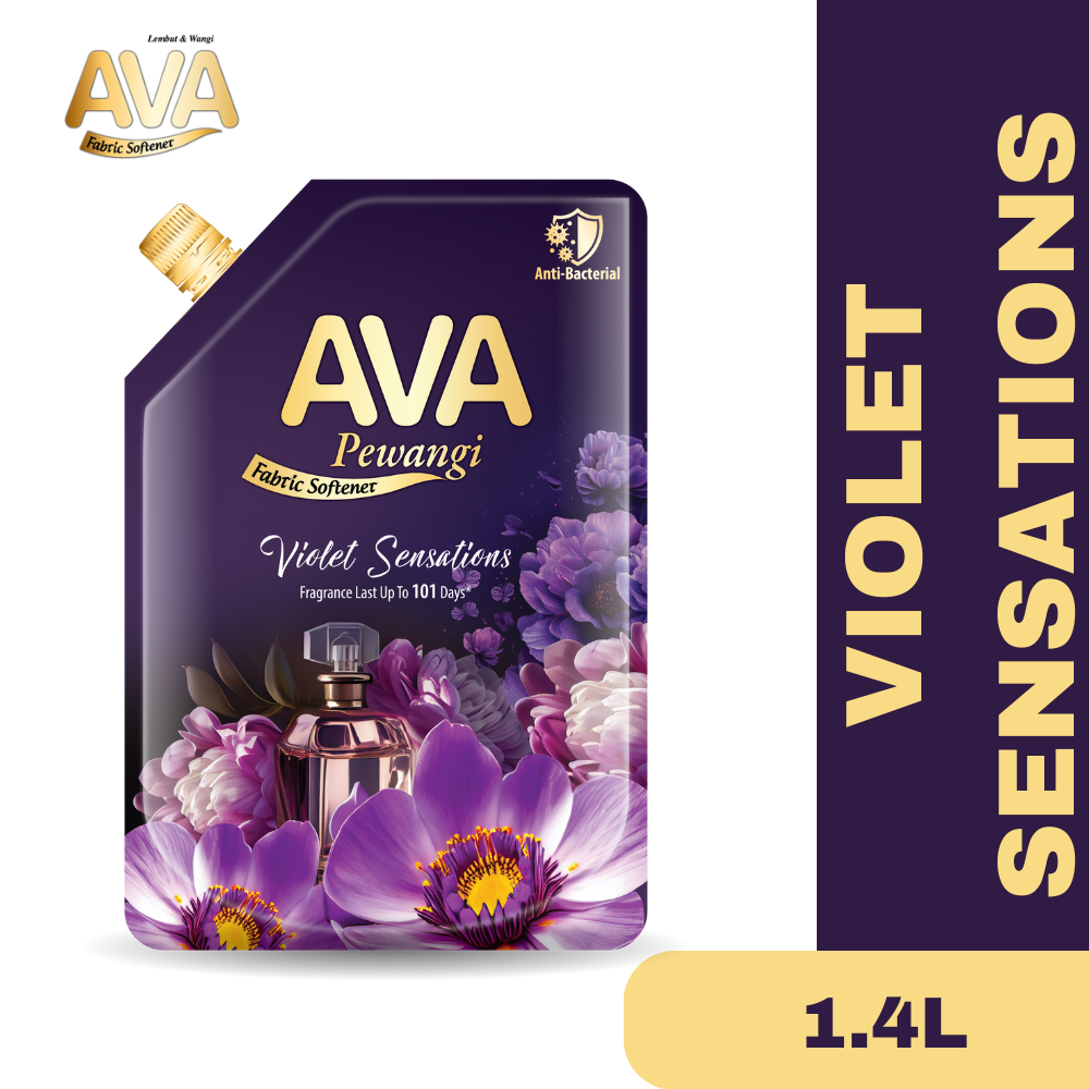 AVA Pewangi Fabric Softener Violet Sensations 1.4L | Shopee Malaysia