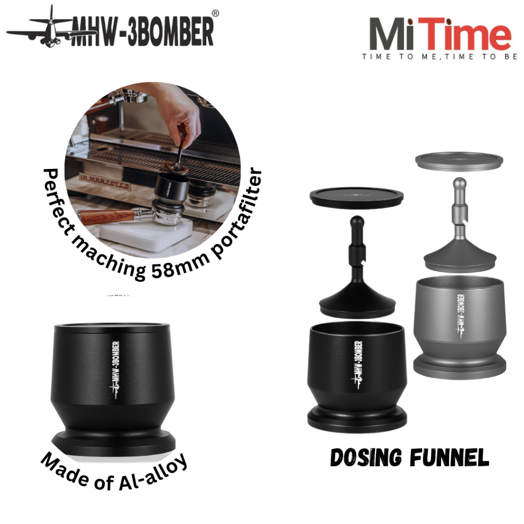 Mhw 3bomber Dosing Funnel 2 0 Schwarz 58 Mm