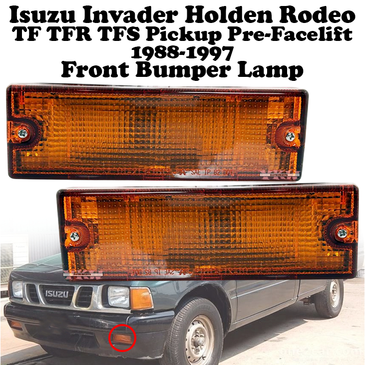 Isuzu Invader Holden Rodeo TF TFR TFS Pickup Pre-Facelift 1988-1997 ...