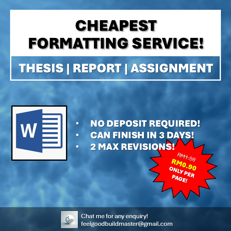 🎓 Thesis Formatting Service - Perfect Table of Contents, Figures ...