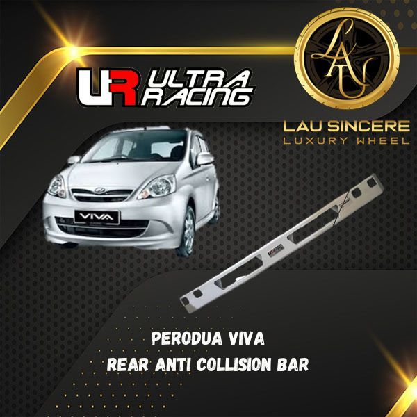 Ultra Racing | Perodua Viva - Rear Anti Collision Bar 2 Points | Shopee ...