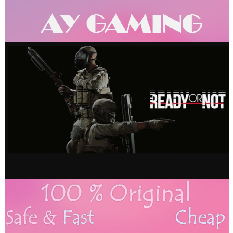 Ready or Not (PC Steam Original Game) | Shopee Malaysia