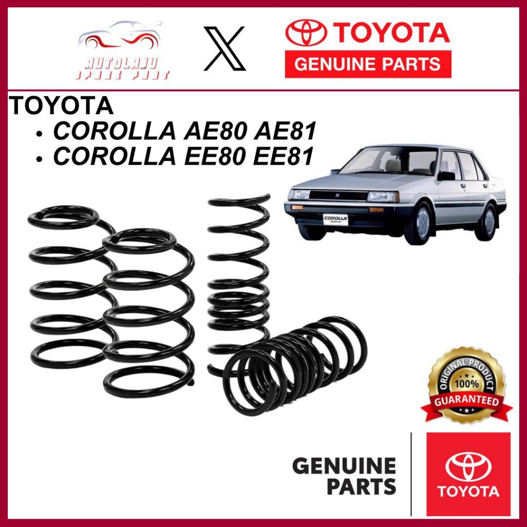 TOYOTA COROLLA AE80 AE81 EE80 EE81 COIL SPRING ORIGINAL STANDARD SPRING ...