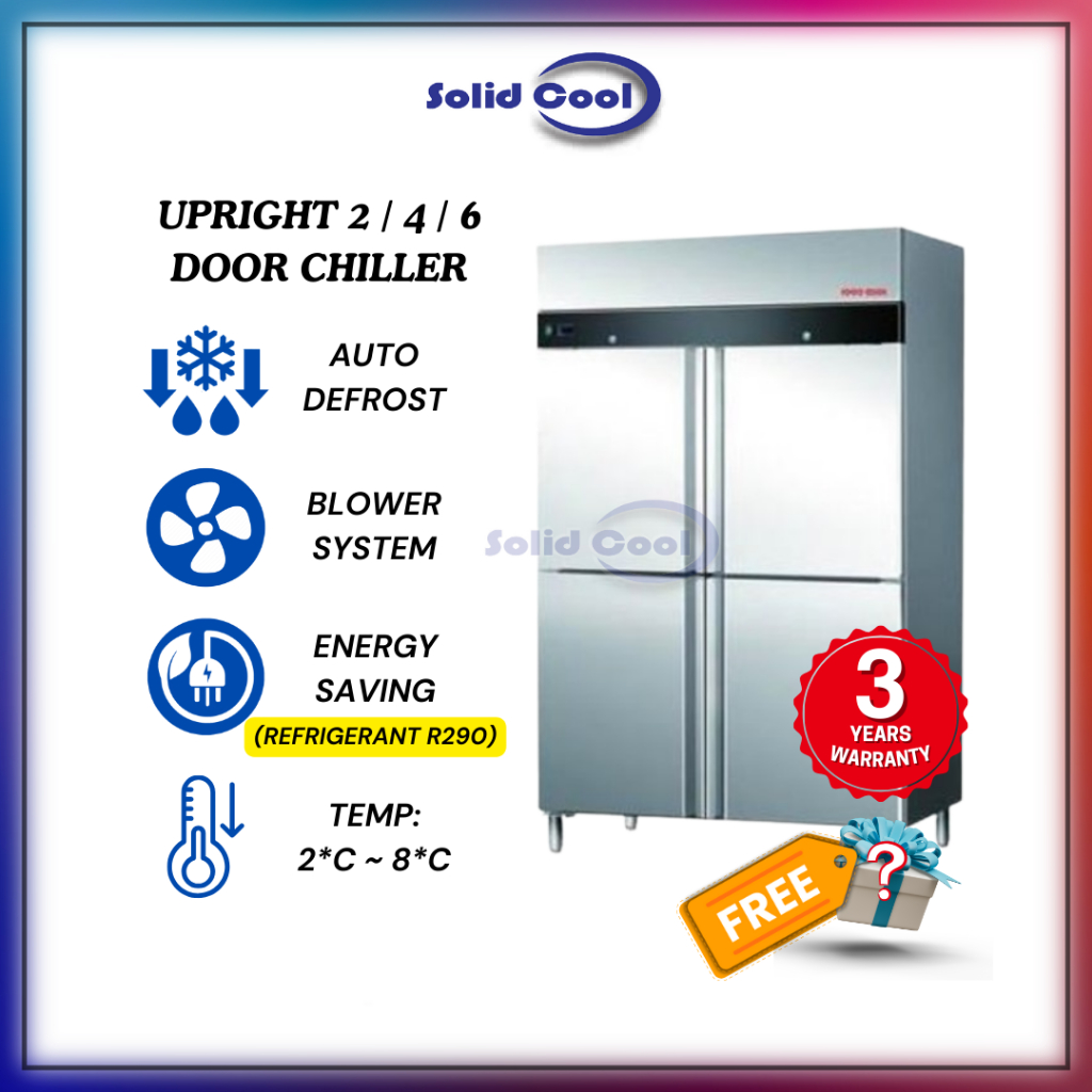 [ SOLID COOL ] UPRIGHT 2 DOOR 4 DOOR 6 DOOR CHILLER BLOWER SYSTEM ...