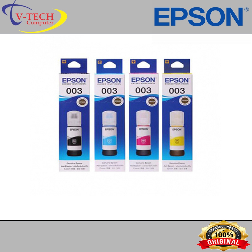 Epson Original 003 Ink Bottle | Shopee Malaysia