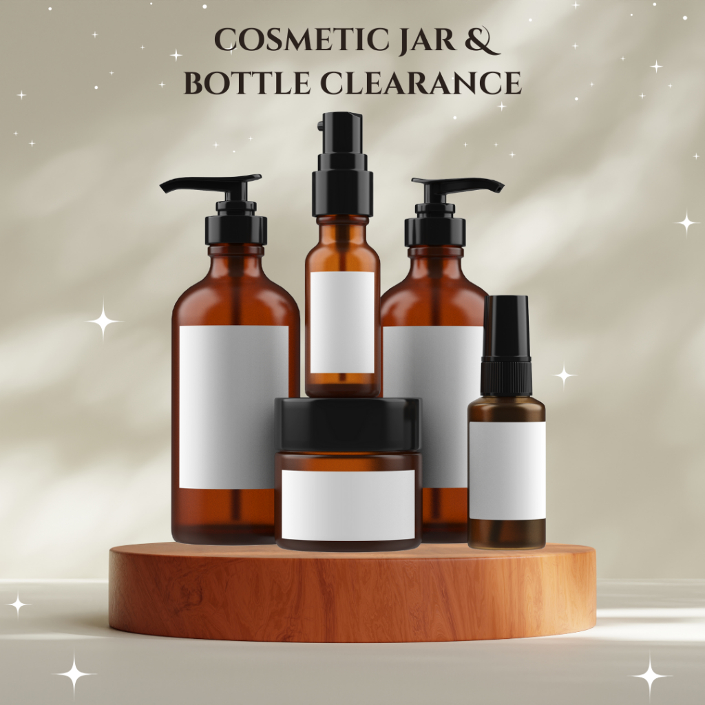 CLEARANCE SALE - COSMETIC BOTTLES & JARS [Botol Kosmetik, Botol Serum ...