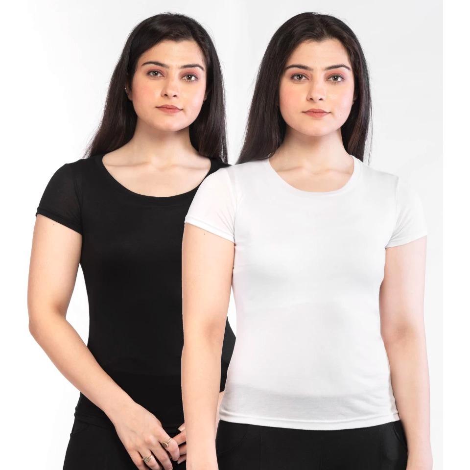 PREMIUM Baju Inner Short Sleeves Regular (Round Neck) Inner Blouse ...