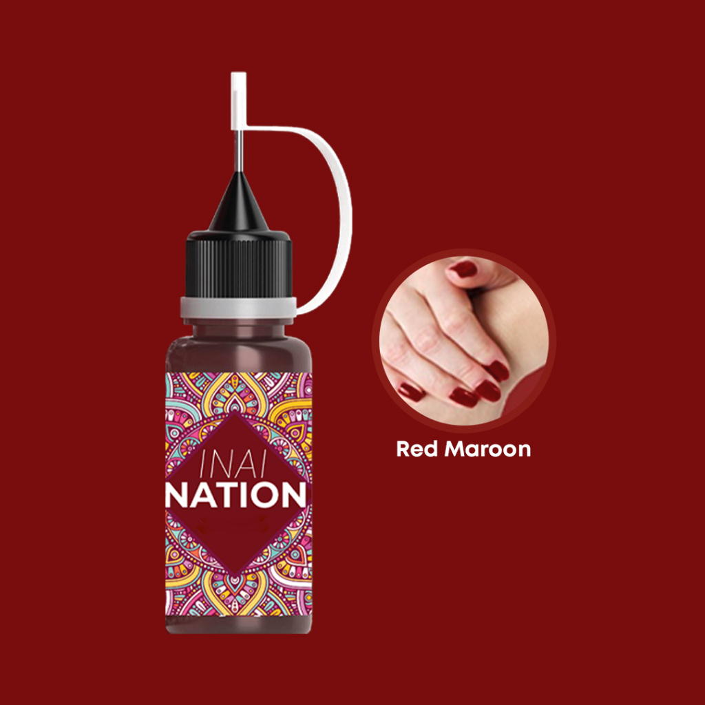 Inai Kuku Maroon Inai Nation Inai Kuku Halal Mesra Wuduk Sah Solat ...