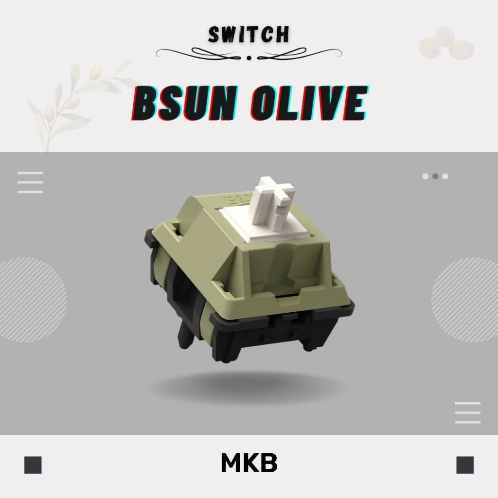 Bsun Olive Tactile Switch for Mechanical Keyboards | Shopee Malaysia