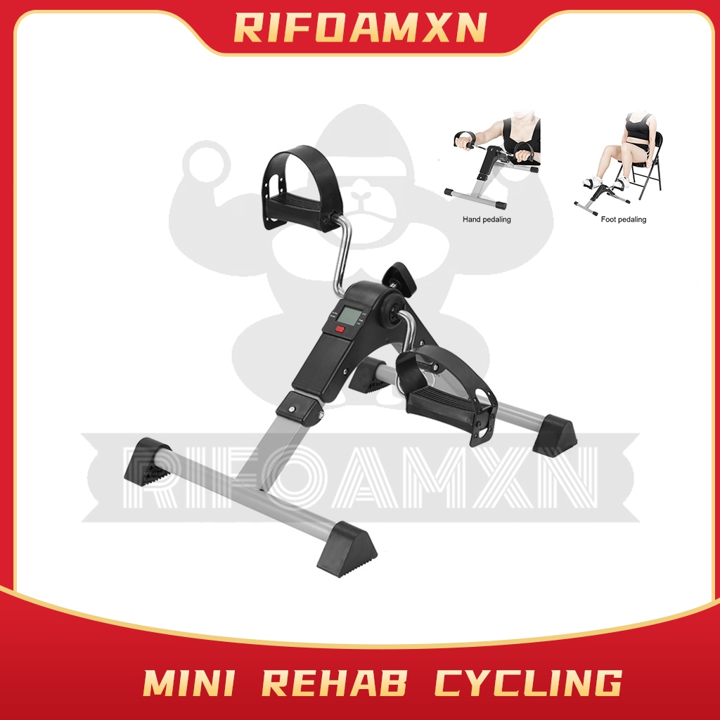 RIFOAM LCD Display Mini Rehab Cycling Exercise Bicycle Exercise Bike ...