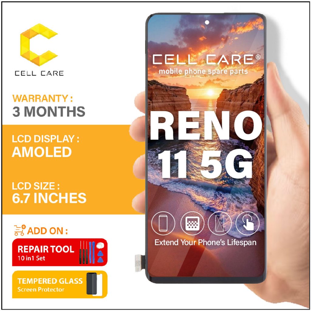 LCD For Oppo Reno 11 5G / RENO 11 PRO 5G CPH2607(With Touch Screen ...