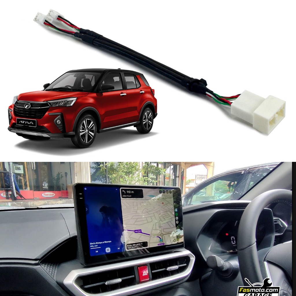 Perodua ATIVA USB Wire Harness for Android OS Players | Shopee Malaysia