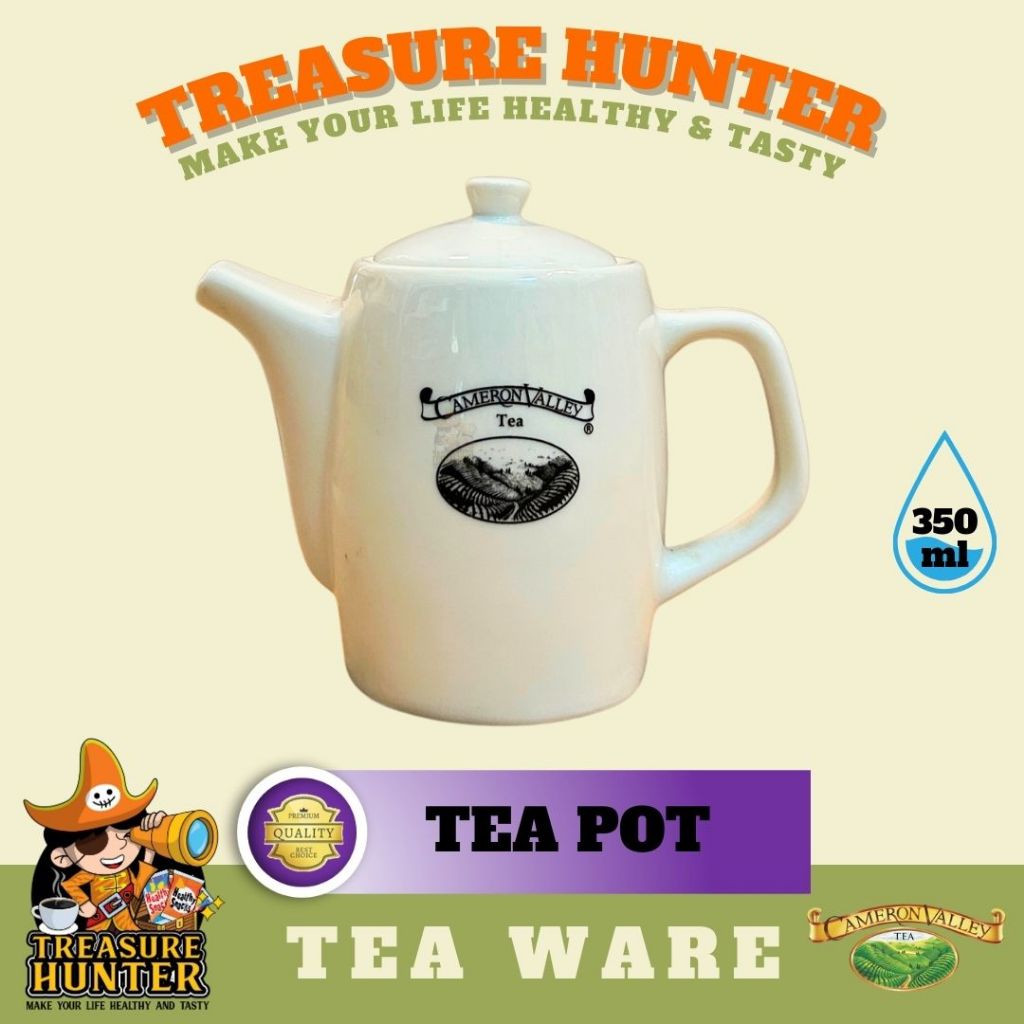 Cameron Valley Ceramic Teapot 350ml | Shopee Malaysia
