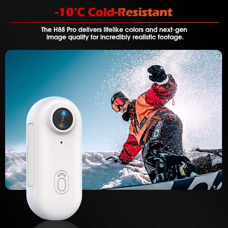 ⚡️4K/WIFI⚡️SOARFLY Vlog Action Camera Magnetic Thumb Sports Camera ...