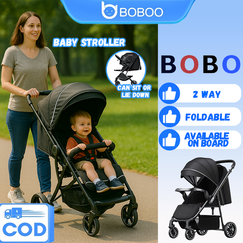【BOBOO】Stroller Baby Adjustment Foldable Troller baby Lightweight Kids ...