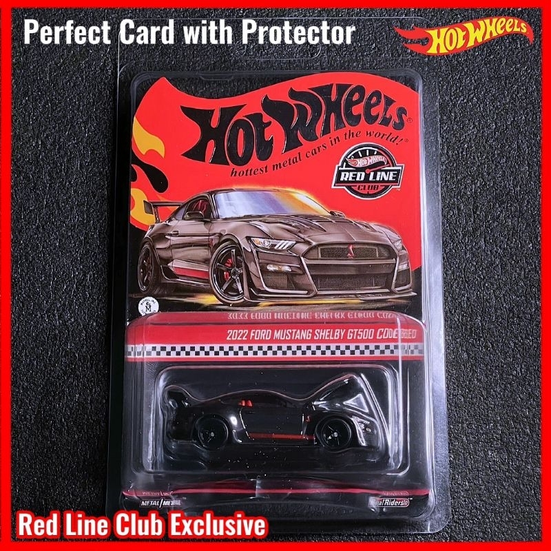 Hot Wheels 2022 Ford Mustang Shelby GT500 Code Red RLC Hotwheels Muscle ...