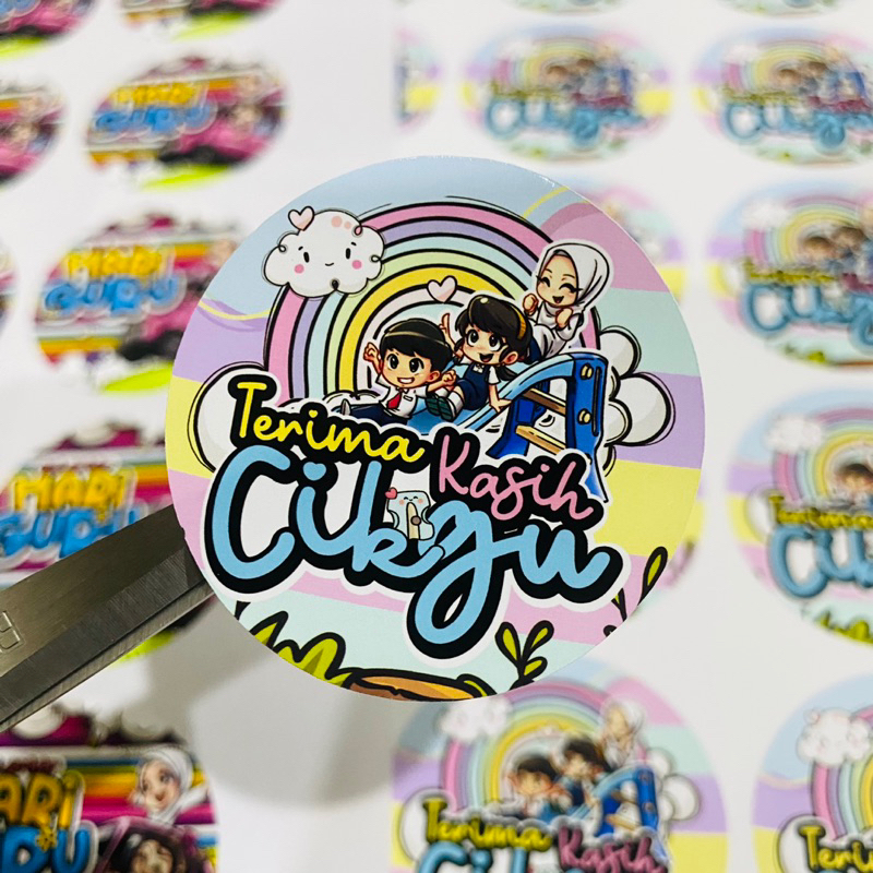Sticker Hari Guru 24pcs | Shopee Malaysia