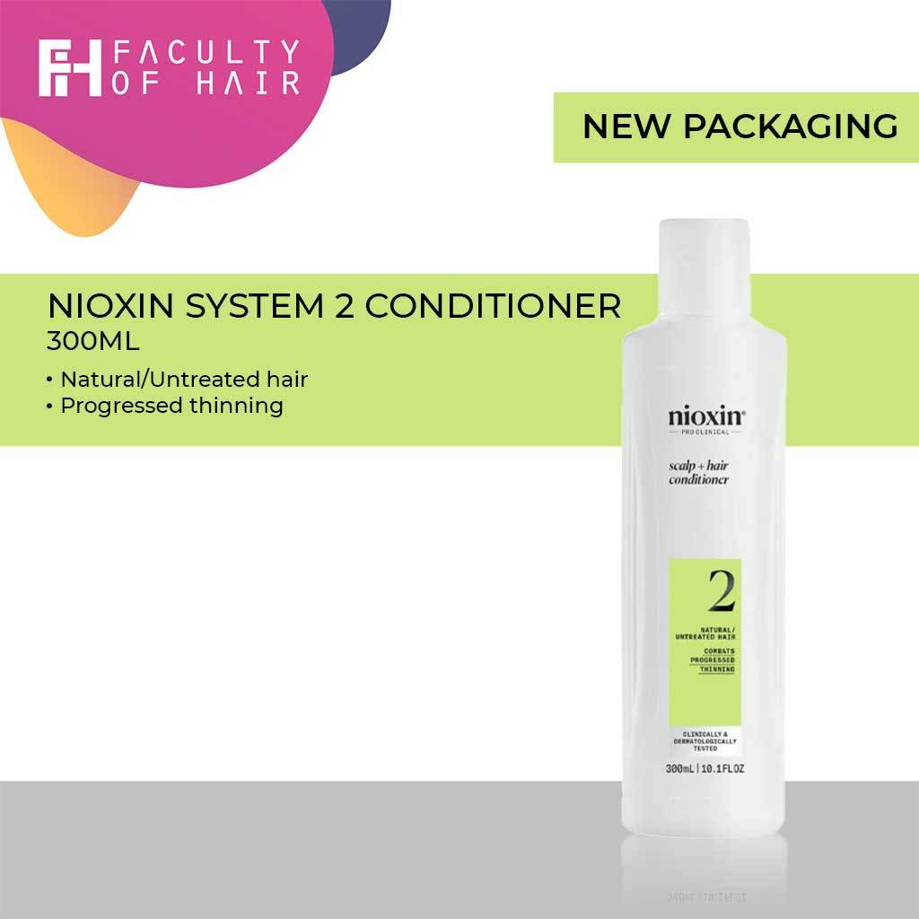 Nioxin System 2 Scalp Rev. 300ml – Conditioner Für Feines, Dünner Werdendes Haar