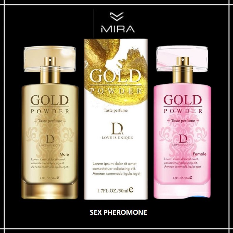 SEX Gold Powder Pheromone Sex Perfume Pewangi untuk Menggoda Lelaki ...