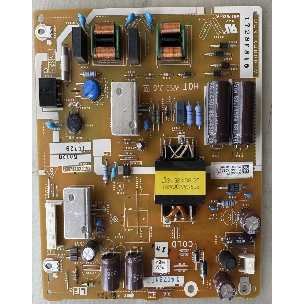 SHARP LED TV 42'' POWER BOARD MODEL # 2T-C42BG1X | Shopee Malaysia
