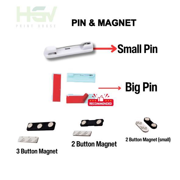 Produktbild von 10 Magnet-Pins – Rot, 32x7 Mm – Starke Magnete Für Pinnwand & Schule