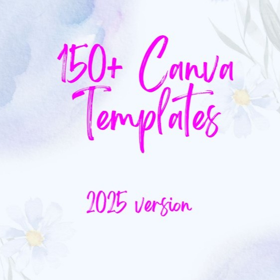 Canva Templates Bundle (150+ Designs) PLR MRR | 2025 Edition | Digital ...