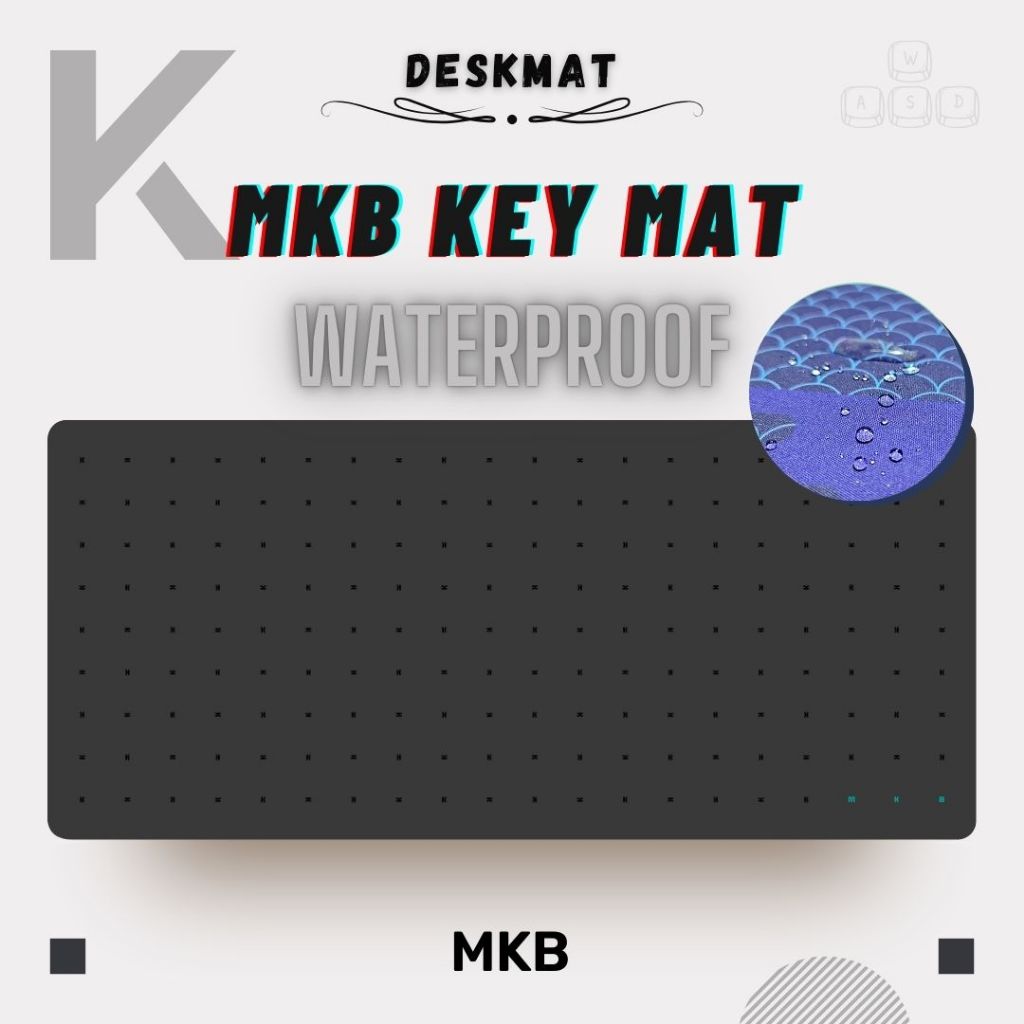 MKB Key Mat Waterproof Deskmat (900mm x 400mm x 4mm) | Shopee Malaysia