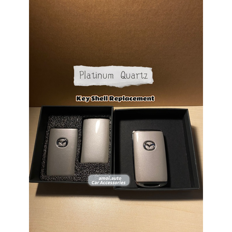 All New Mazda 3 BP CX30 CX3 CX5 MX5 Platinum Quartz Key Shell ...