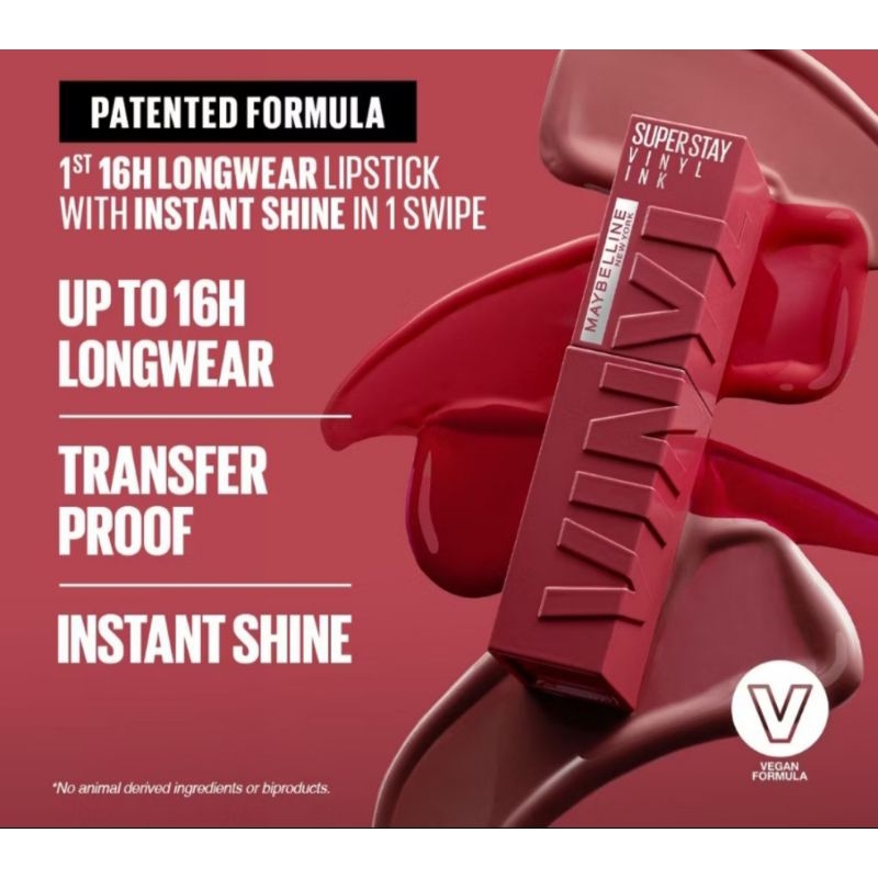 Maybelline Super Stay Vnyl Ink | Shopee Malaysia