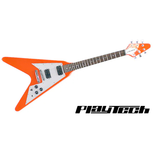 PLAYTECH FV430 Flying V Type 2 Humbucker Specification Electric