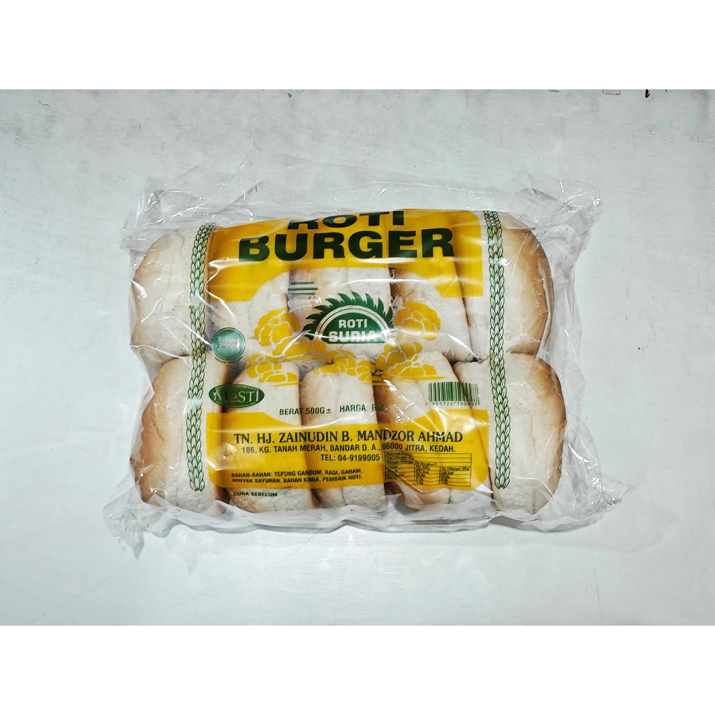 Roti Burger (Roti Suria - pack of 10) | Shopee Malaysia