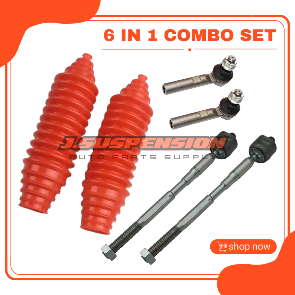 Toyota OEM COMBO Tie Rod End / Rack End / Steering Boot - Toyota Hiace ...