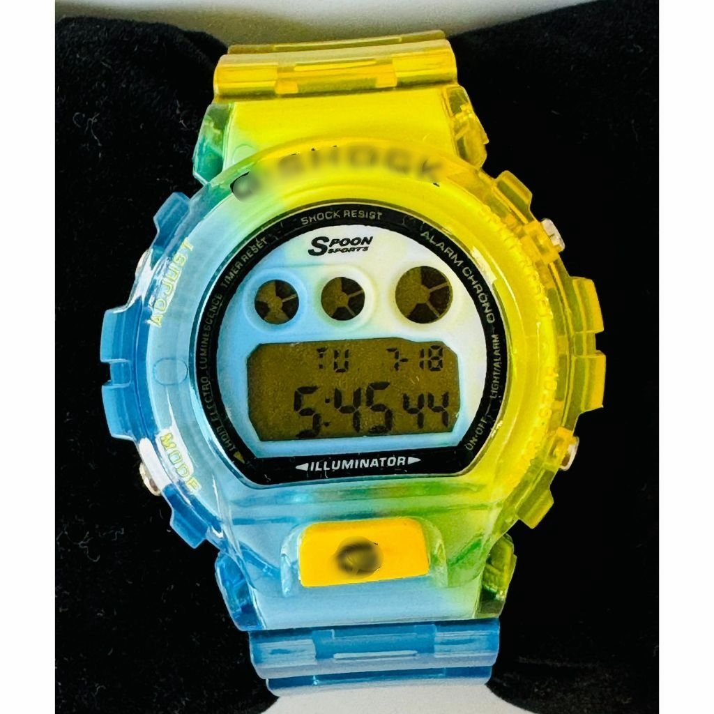 GSPORT DW6900 SPOON JAM TANGAN DW6900 SPOON HONDA MURAH VIRAL