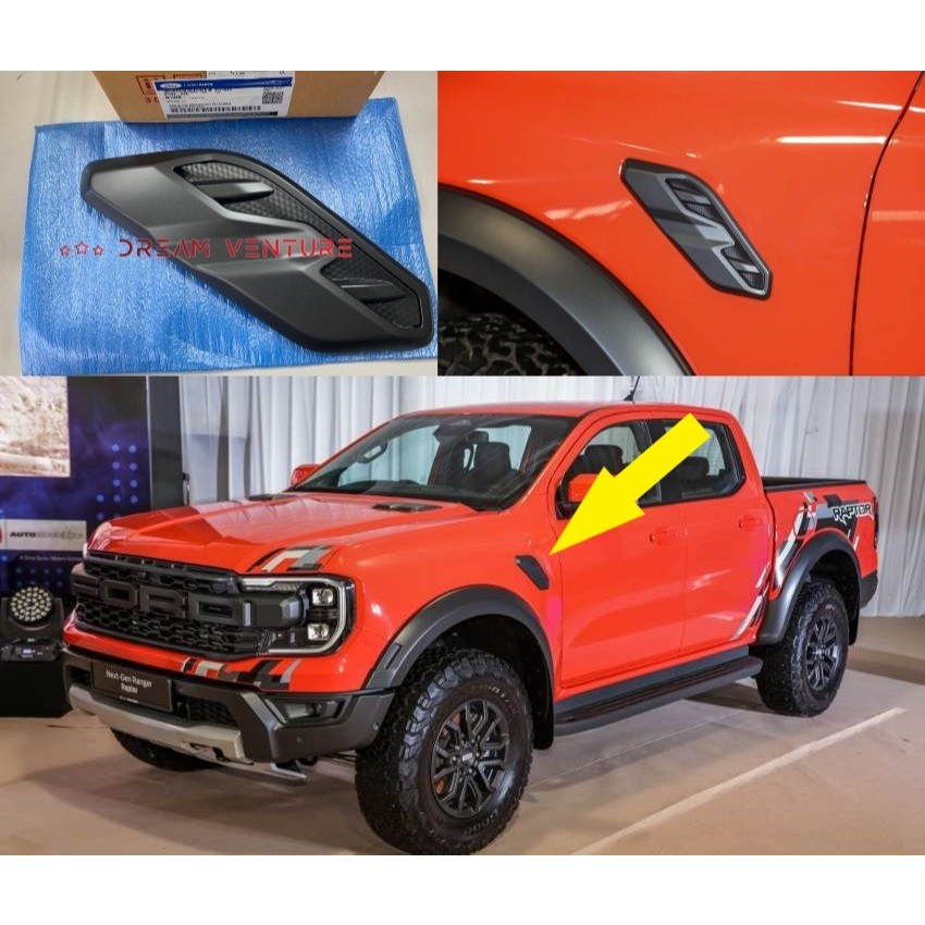 ORIGINAL FORD RAPTOR T9 2022 - 2025 FRONT FENDER GARNISH RH LH | Shopee ...