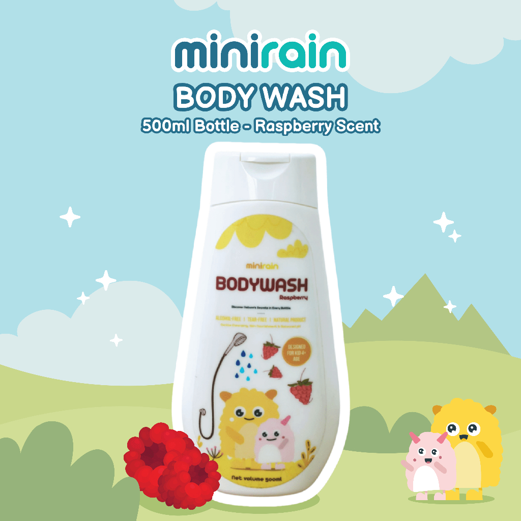 MINIRAIN - Sabun Badan Menthol Raspberry | Minyak Badam + Menthol ...