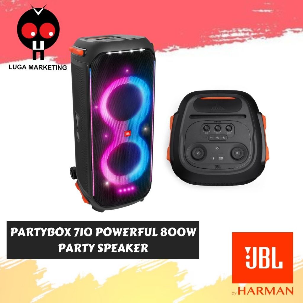 JBL Partybox 710 / 720 800W RMS powerful Party Speaker with IPX4 ...