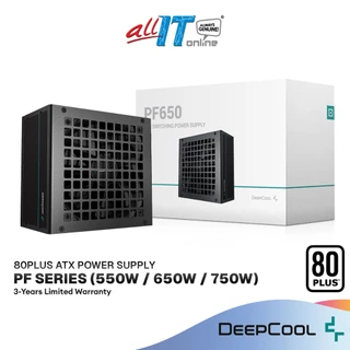 DEEPCOOL PF550 (550W) / PF650 (650W) Power Supply | 80+ PSU