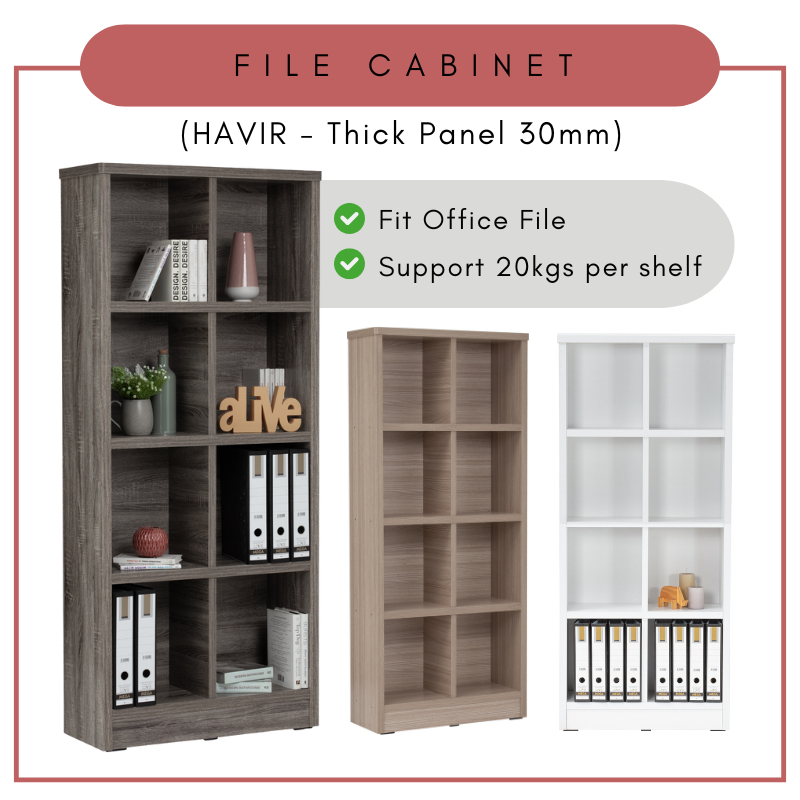 Alora Furniture - HAVIR DAVE 8C Thick File Cabinet / Office Cabinet ...