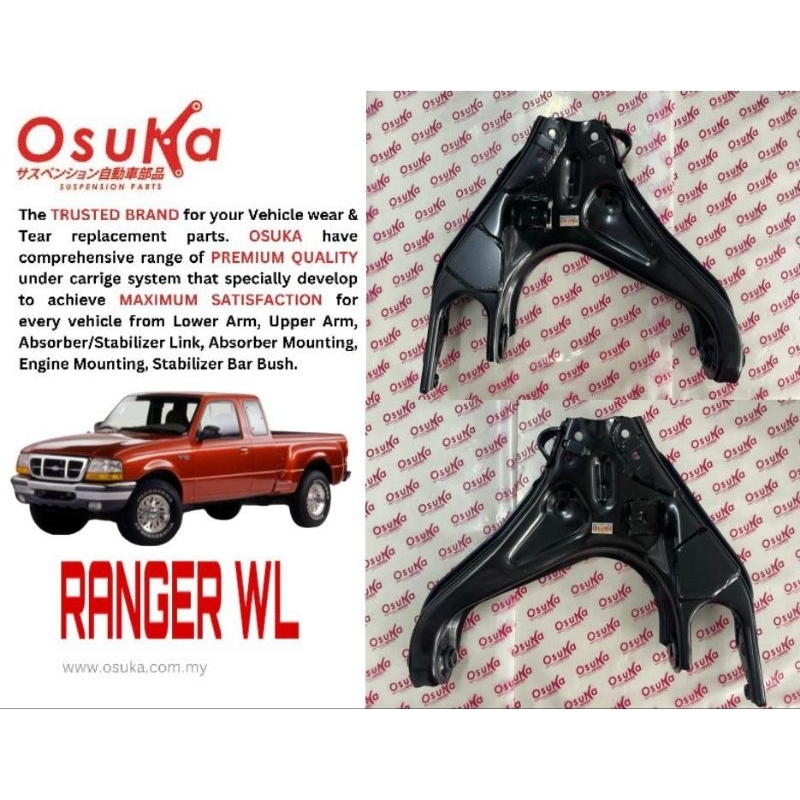 OSUKA FRONT LOWER ARM FORD RANGER WL | Shopee Malaysia