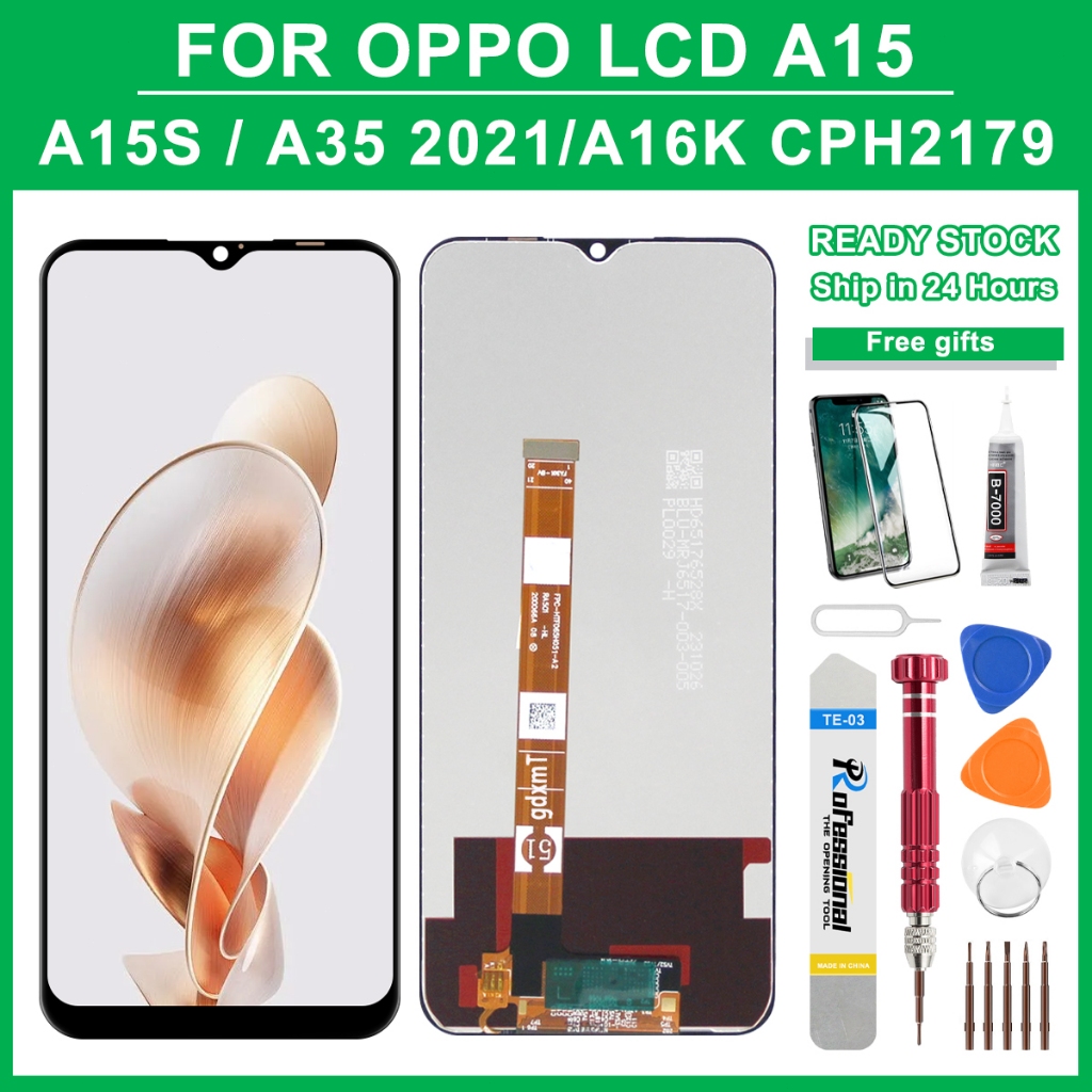 ORI LCD FOR OPPO A15 / A15S / A35 2021 / A16K CPH2179 Touch screen ...