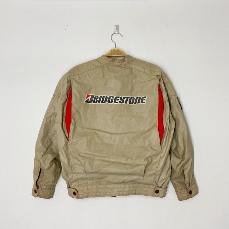 Vintage Bridgestone Big Logo Bomber Racing Jacket | Shopee Malaysia