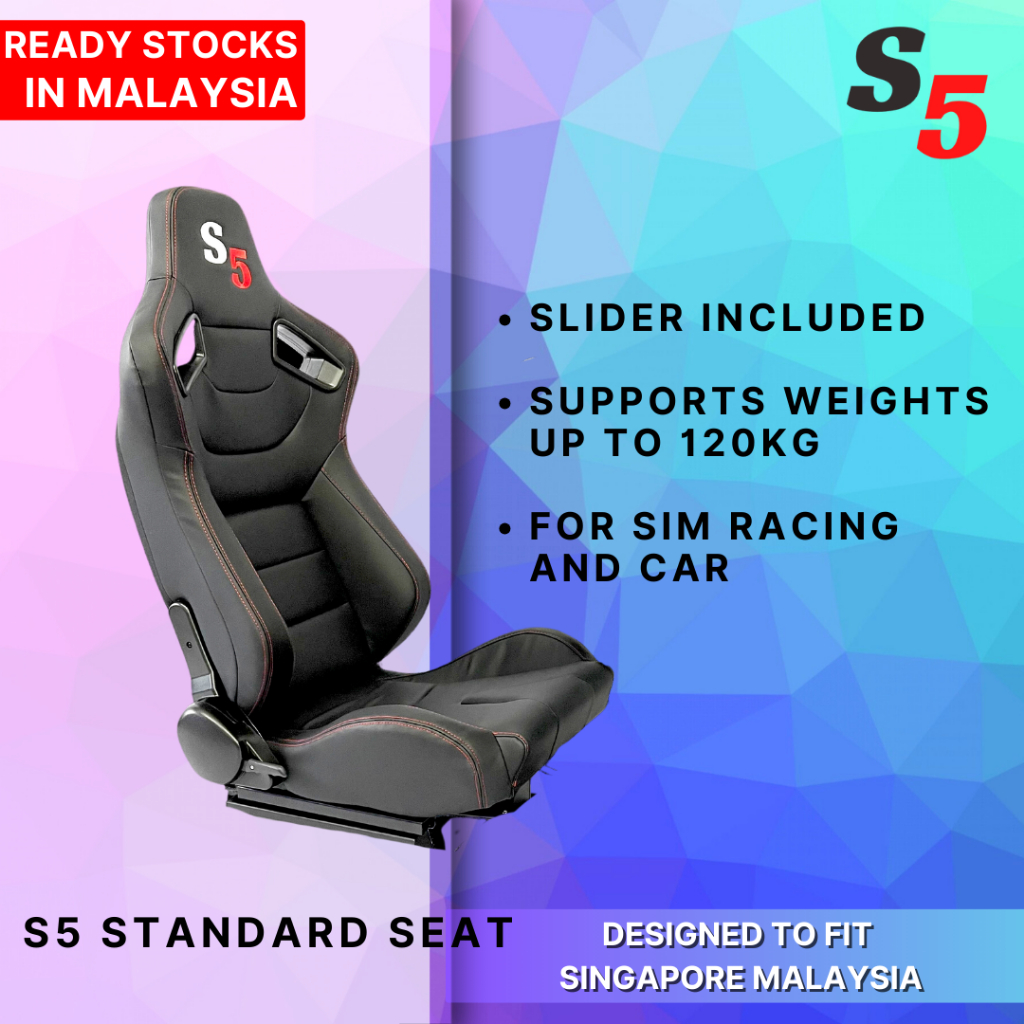 S5 Seat / S5 PU standard seat / S5 standard seat / Racing Wheel stand ...