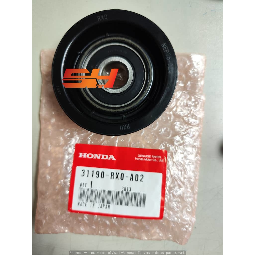 HONDA CRV IDLER PULLEY fan belt 31190-RX0-A02 Genuine Part | Shopee ...