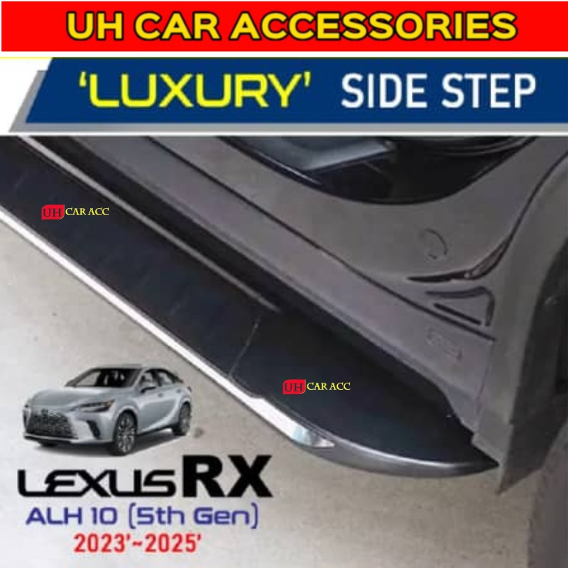 Luxury Side Step for Lexus RX ALH 10 (5th Gen) 2023-2025 | Premium Car ...